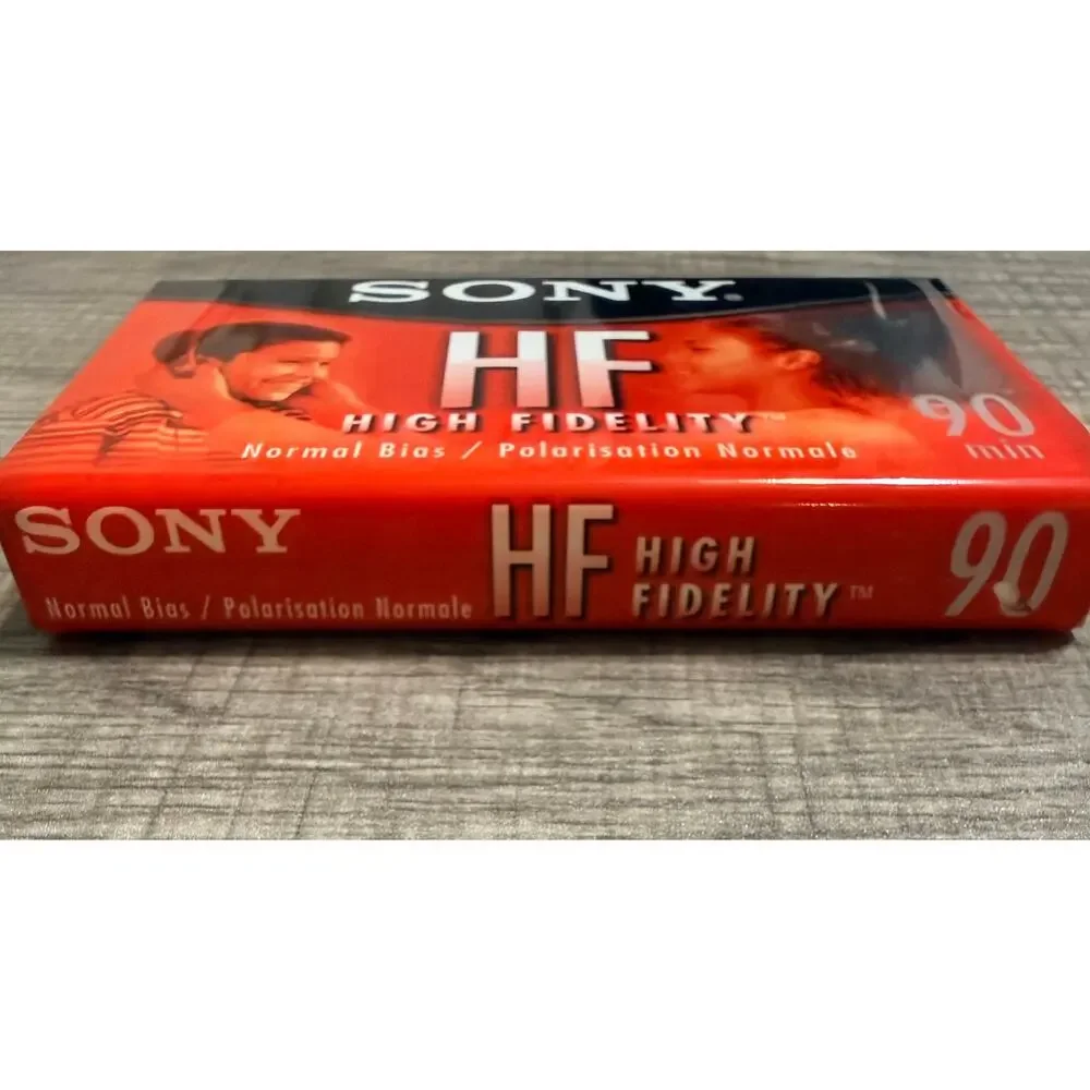 Lot of 5 Sony HF 90 Minute Blank Audio Cassette Tapes C-90HFL Factory Sealed